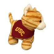USC Trojans Arch Short Stack Tabby Cat with Bandana Plush